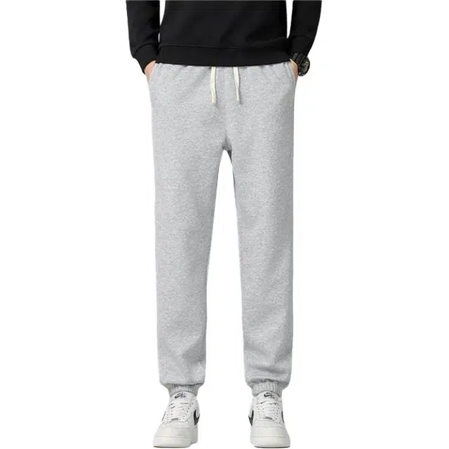 爱爸爸 运动裤舒适宽松直筒休闲裤 男女同款