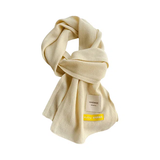 心水好物 韩版莫兰迪多巴胺色保暖 羊毛 绒线围巾 男女同款情侣款