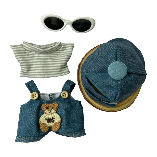 图米鱼 休闲套装 可动人偶换装衣服 娃衣着替