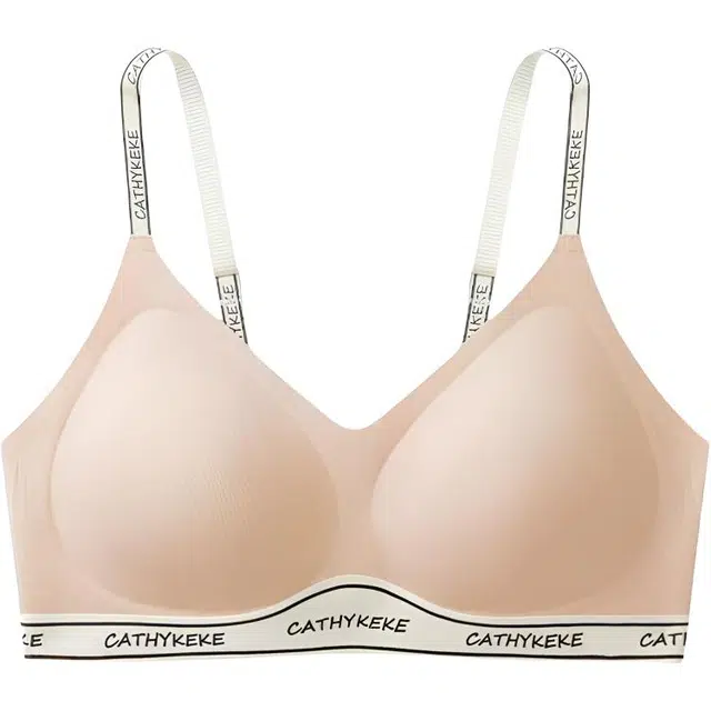 慕梵度 无痕内衣薄款小胸聚拢舒适无钢圈罩收副乳防下垂文胸 女款