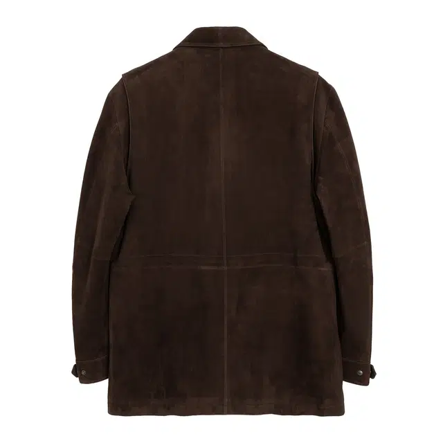 丹宁哲学 都市游猎 新西兰反绒绵羊皮 轻奢贵族皮衣 男款