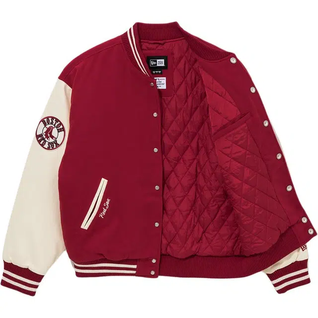 New Era FW25 MLB Patched Varsity Jacket
