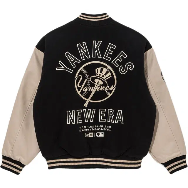New Era FW25 MLB Patched Varsity Jacket