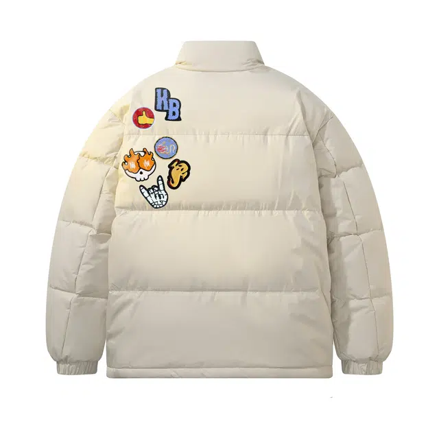 KOKO BASE Bomber Puffer Jacket