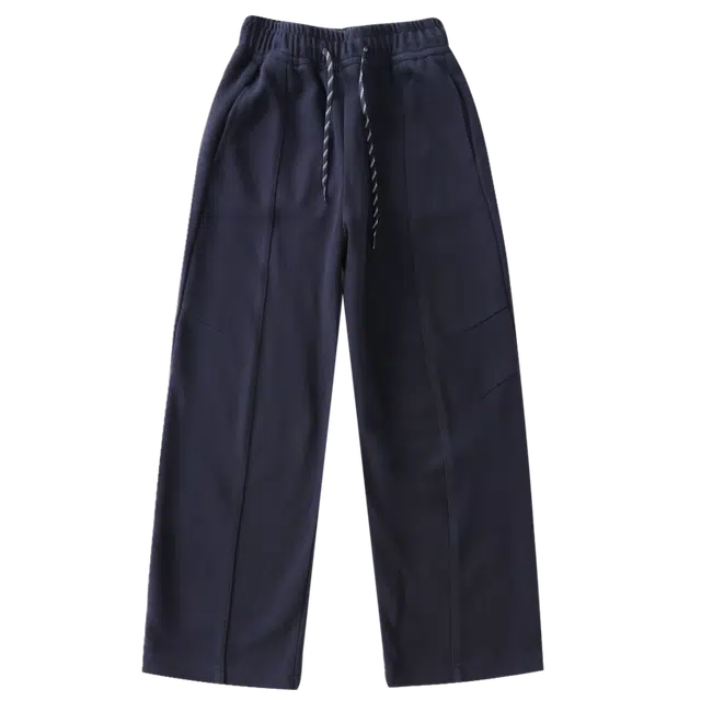 儿童款 木清清针织运动裤 简约百搭亲肤弯刀卫裤