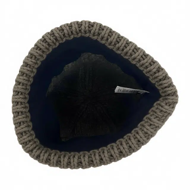 Stussy Cable Knit Beanie Brown