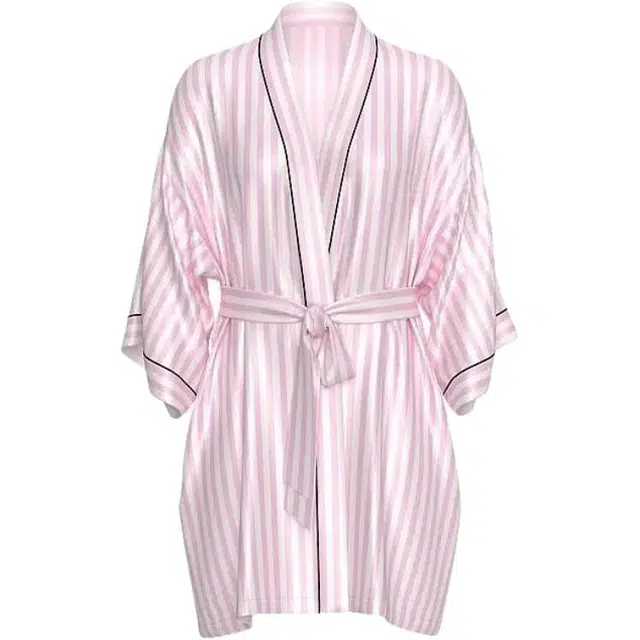 Victoria's Secret Striped Robe