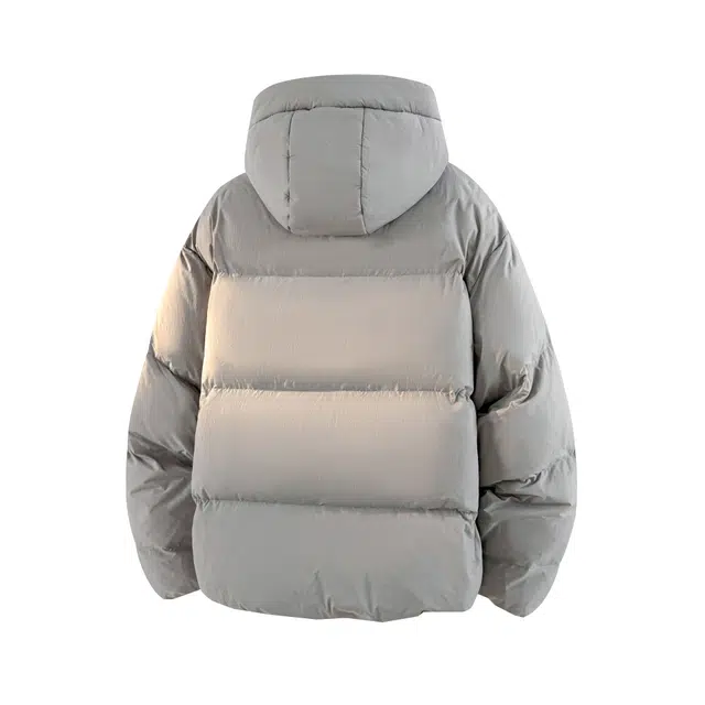 普鲁士多特蒙德 简约连帽百搭保暖通勤棉服 男女同款