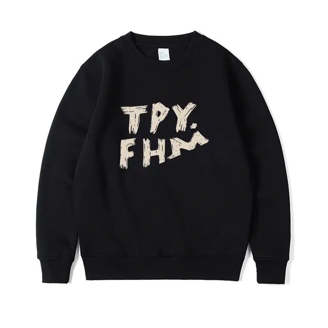 莫代尔 秋冬百搭设计感个性街头风美式少年感加大加宽嘻哈潮流卫衣打底衣 男女同款