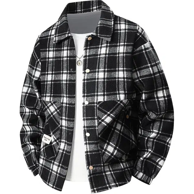 爱爸爸 青春流行时尚都市春秋季衬衫 男款