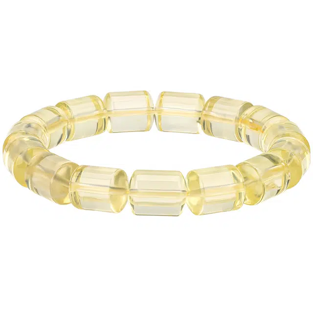 老庙 桶珠  招财进宝时来运转八方来财 小众寓意好转运暴富天然 黄水晶 手串 男女同款情侣款