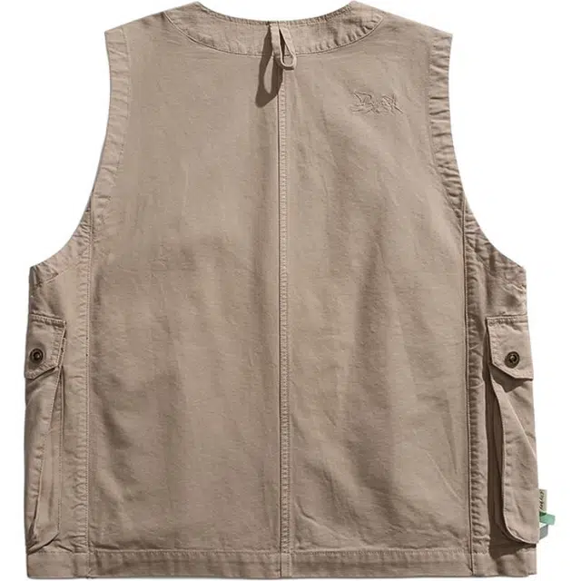 宫奴 潮牌户外机能猎装纯棉水洗做旧迷彩工装休闲背心外套马甲 男女同款