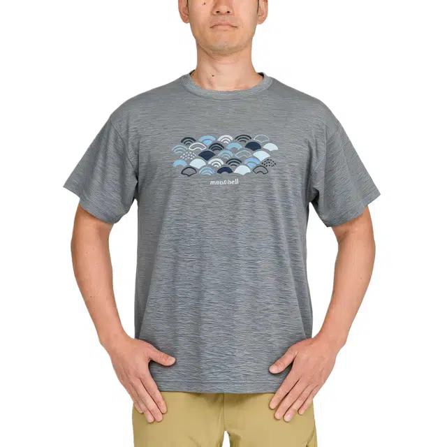 MONTBELL Wickron T Wave Pattern T