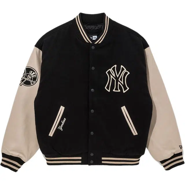 New Era FW25 MLB Patched Varsity Jacket