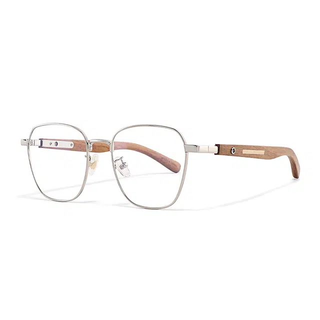 佐川 时尚木纹框 全框复古文艺 大脸显脸小 高级感高品质镜框 板材 方形 光学眼镜 男女同款情侣款