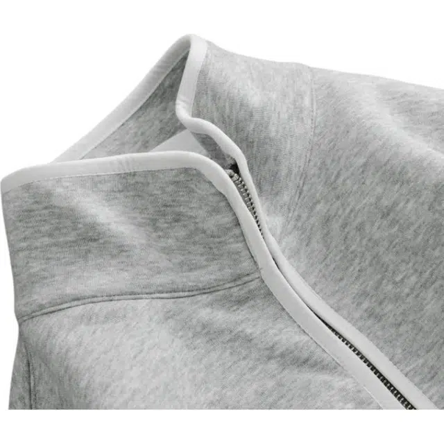 宫奴 日系休闲潮牌简约百搭宽松短款拉链开衫立领卫衣 男女同款