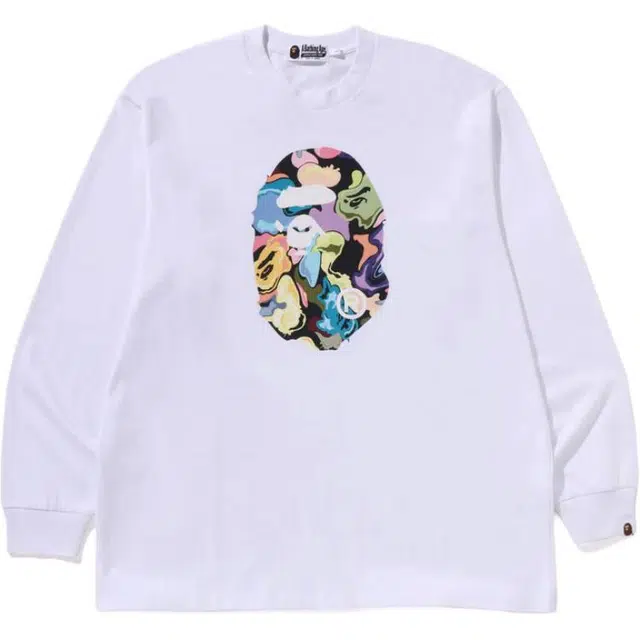 A BATHING APE ART CAMO FW25 ART CAMO T