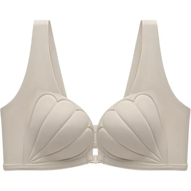 慕梵度 前扣无痕内衣小胸聚拢显大收副乳防下垂背心式优雅文胸 女款