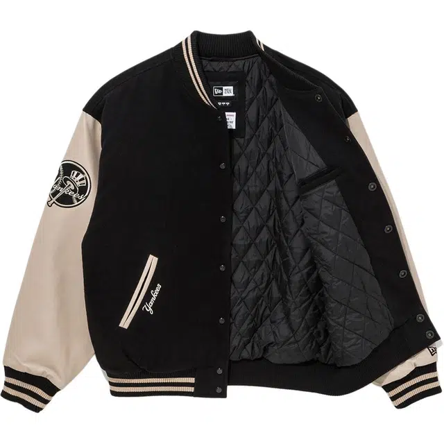 New Era FW25 MLB Patched Varsity Jacket