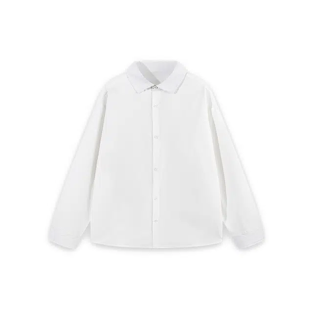 范索米 休闲慵懒 纯色宽松百搭内搭衬衫外套 男女同款