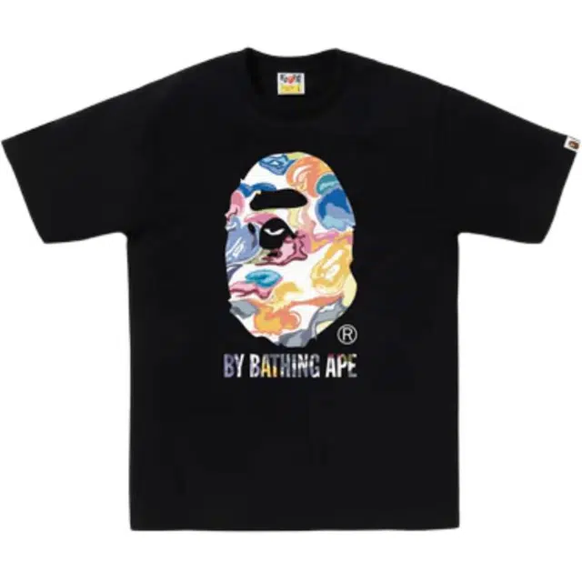 A BATHING APE ART CAMO FW25 ART CAMO T