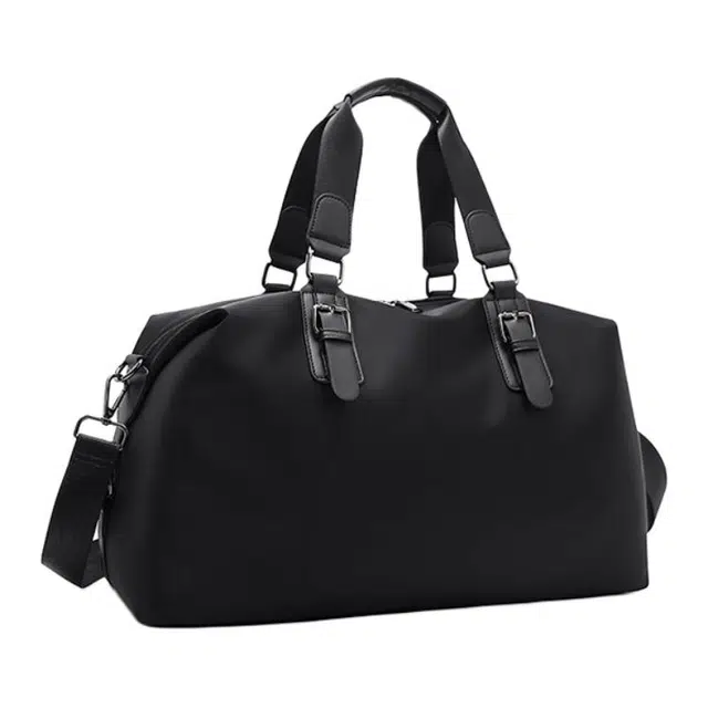 尊梵 大容量轻便 牛津布 斜挎手提包 男女同款情侣款 黑色