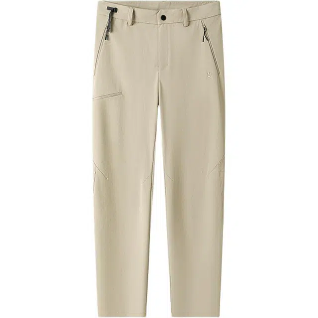 李生制造 户外轻旅系列调节腰扣弹力防泼耐磨休闲 软壳裤 男款