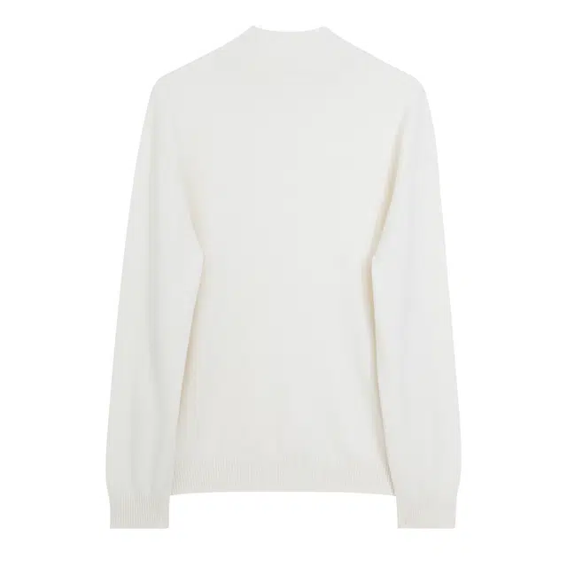 丹宁哲学 轻奢老钱 蓬松软糯厚实阿拉善羊绒针织衫 男款