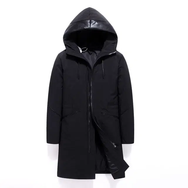 FORHUG Basic Mid-Length Down Jacket