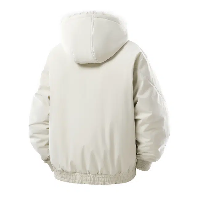 大卫贝肯 美式高街痞帅防貂毛连帽保暖防寒宽松舒适潮流棉服 男女同款