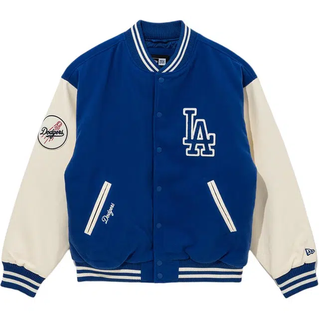 New Era FW25 MLB Patched Varsity Jacket