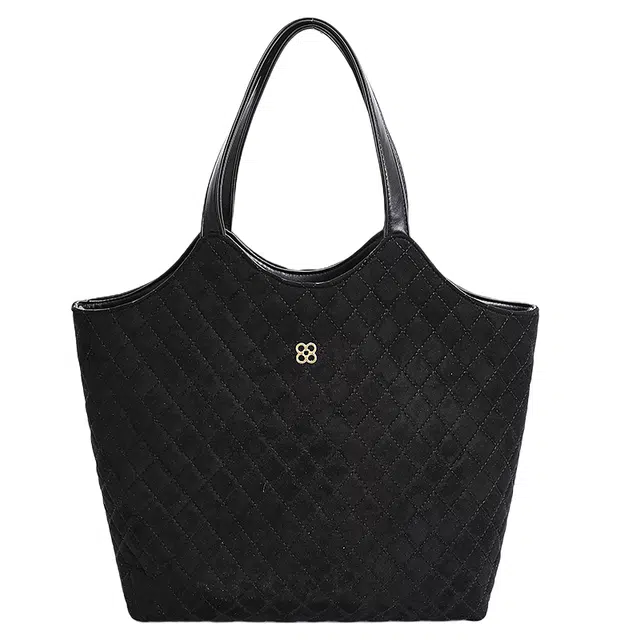 捷朗仕 高级感时尚手提通勤托特包 麂皮绒 单肩包 常规 女款 多色