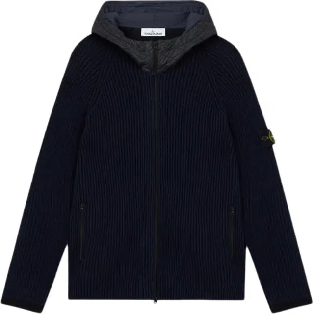 STONE ISLAND MIXED FABRIC VANIS FULL RIB RWS WOOL