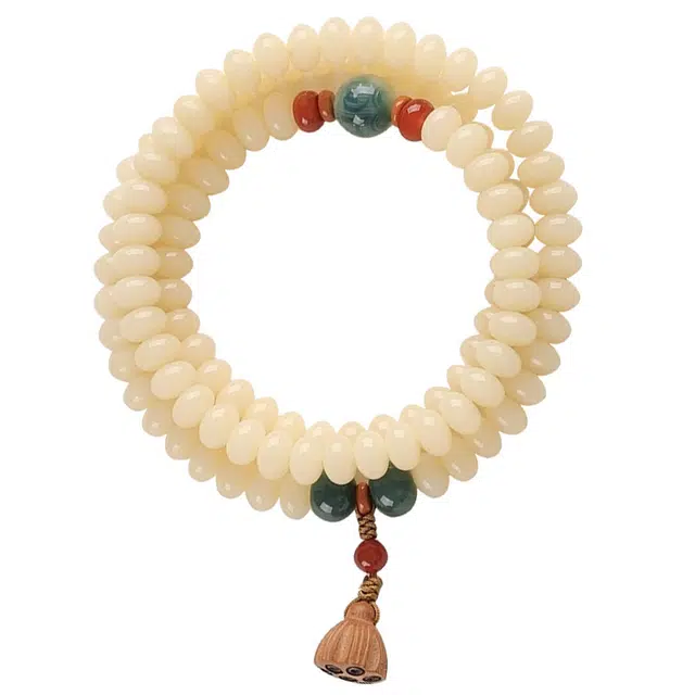 琛宬 好运莲莲福气满满多圈叠戴招财纳福转运新中式安康纳福诸事顺遂复古优雅盘串礼盒#好运 菩提根 手串 男女同款情侣款