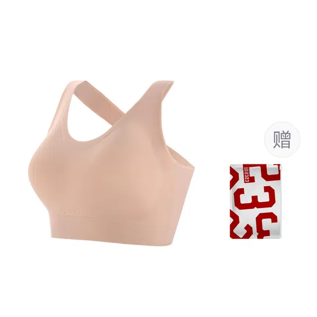 二三二三 聚拢上托舒适柔软防震背心吸汗透气防下垂防走光贴身日常通勤文胸 女款 礼袋装