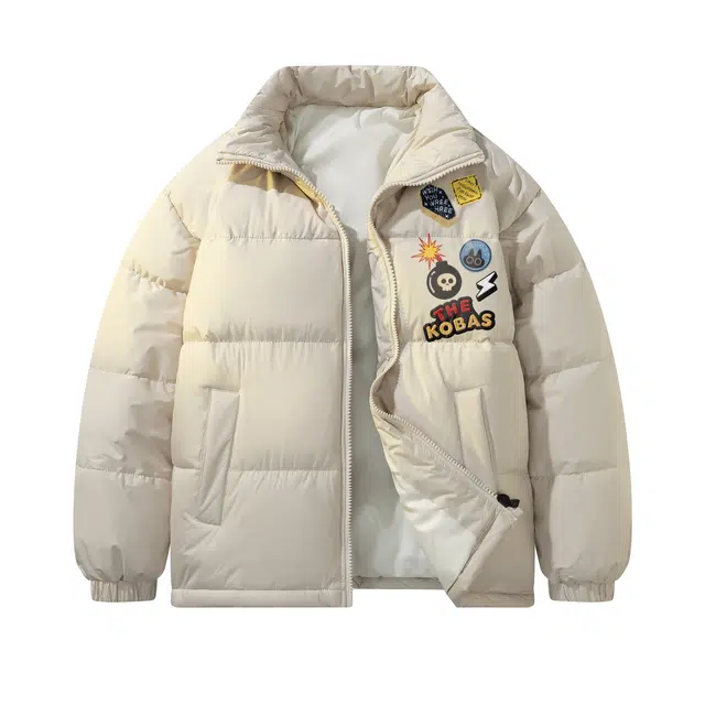 KOKO BASE Bomber Puffer Jacket