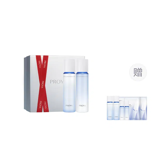 珀莱雅 源力水乳护肤套装 修护保湿舒缓控油 二件套/三件套