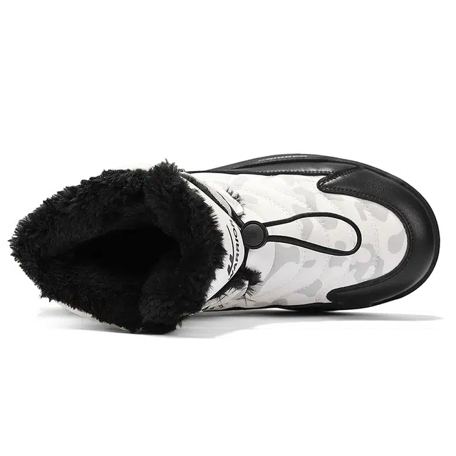 Warrior Snow Boots White Black