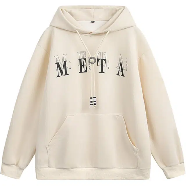 爱爸爸 春季高街舒适休闲潮牌连帽卫衣 男女同款