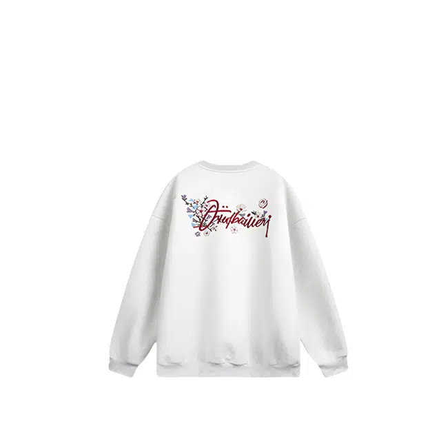 地界二 轻盈百搭字母刺绣气质休闲 卫衣 男款