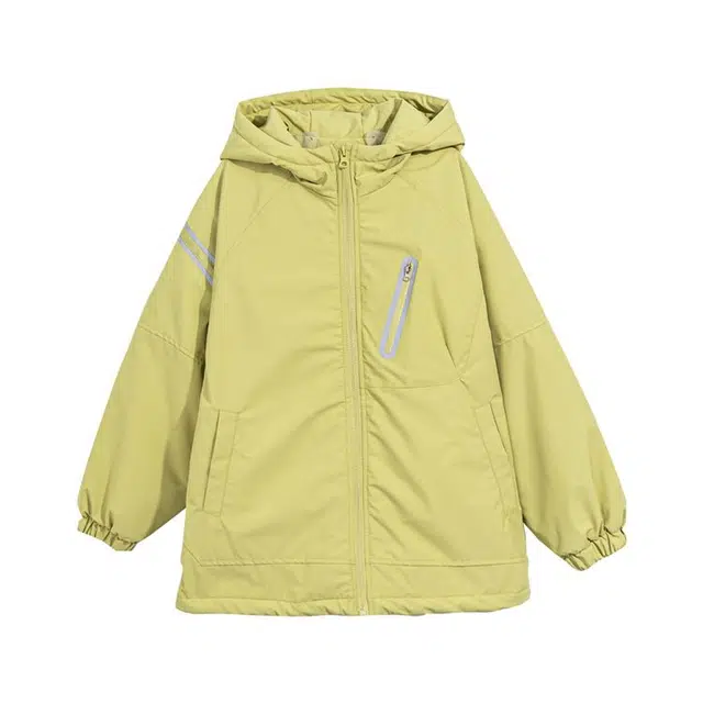 木清清棉衣 洋气潮酷夜光条夹棉舒适百搭外套 儿童款