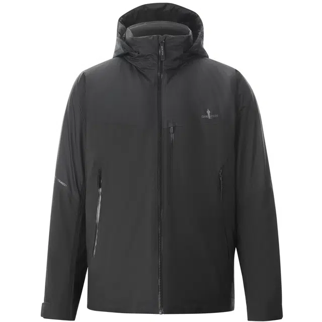 比音勒芬 拼色连帽百搭羽绒服 男款