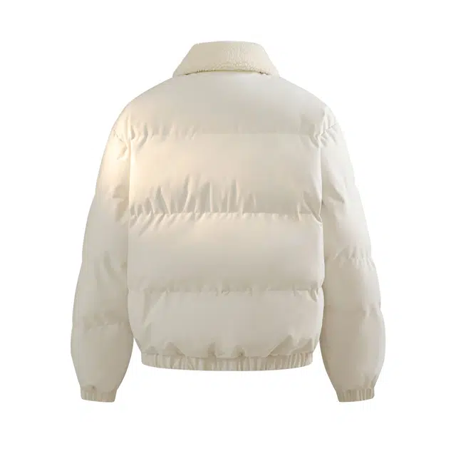 普鲁士多特蒙德 美式复古毛领棉衣宽松休闲外套棉服 男女同款