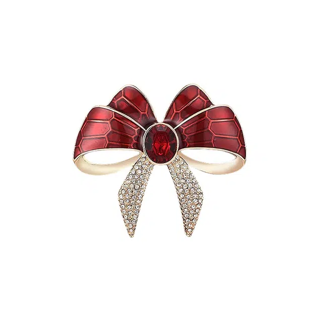 兰盈 蝴蝶结轻奢小众 环保合金 胸针 女款