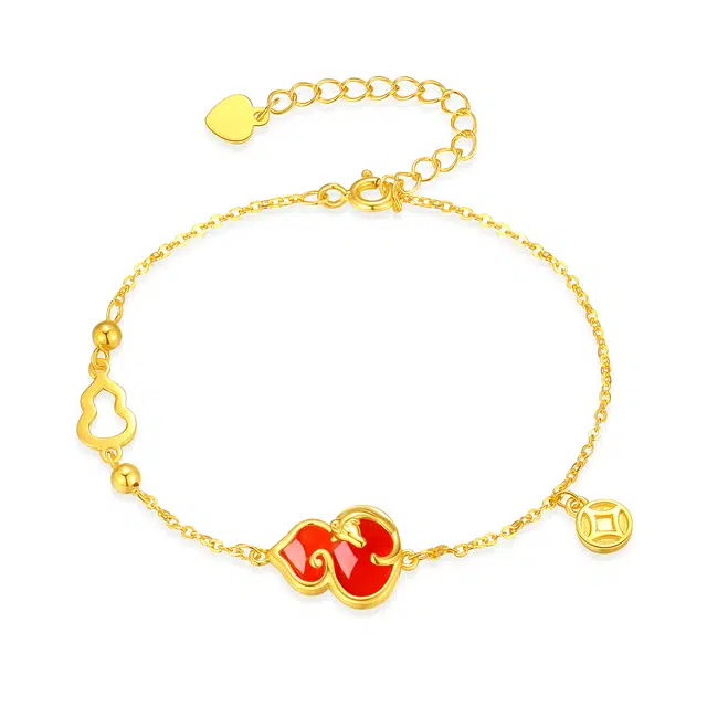 福润莱 马上有福新中式精致轻奢小众简约大方设计高级感 清新淡雅 饱满光滑 #好运 玛瑙 项链 男女同款情侣款