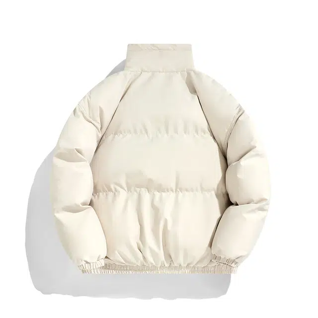 领航骆驼 冬季抗寒舒适时尚简约纯色运动日常通勤字母休闲宽松百搭  棉服 男女同款