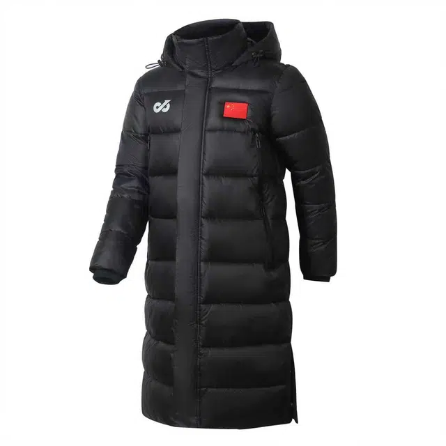 派燃烧 冬训大衣棉服 过膝长款防风防寒 男女同款