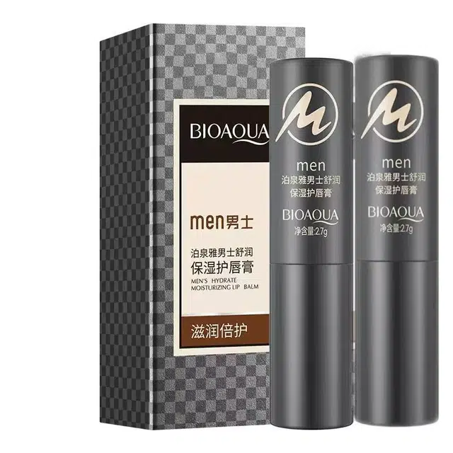 泊泉雅 男士唇膏 保湿滋润修护