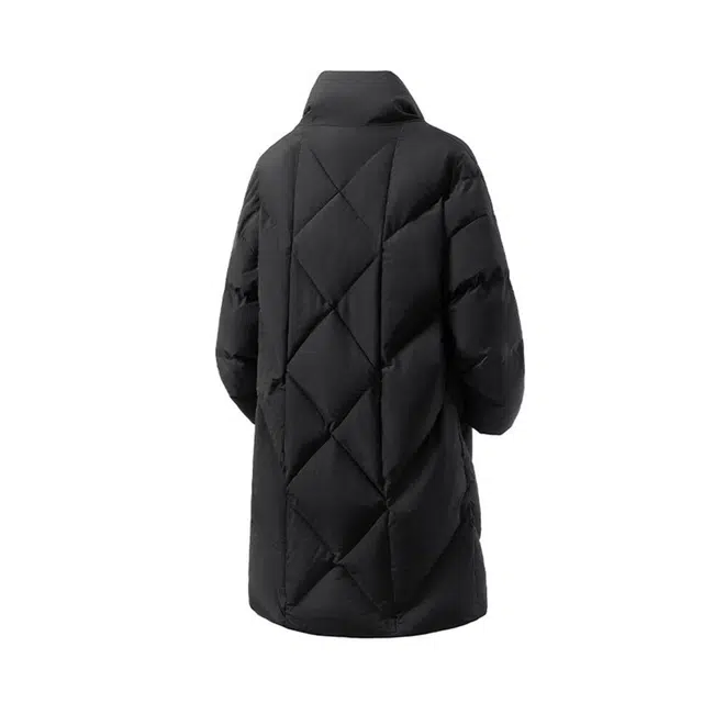 巴塞罗那足球俱乐部 【入冬穿搭外套】美式街头纯色复古国潮个性设计百搭情侣中长款款保暖防风棉服 男女同款