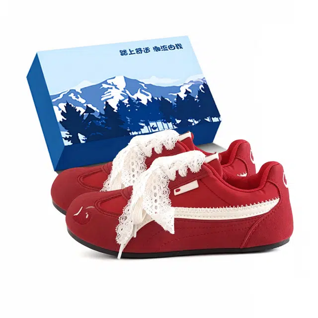 小鹿米利 内增高一脚蹬皮带扣女单鞋 橡胶勃肯鞋 女